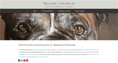 Desktop Screenshot of pet-portraitartist.com