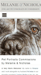 Mobile Screenshot of pet-portraitartist.com